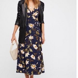 Free People Lennon Wrap Dress